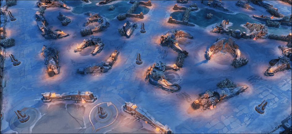 王者荣耀 冰雪峡谷