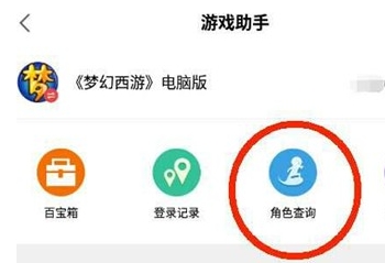 梦幻西游角色查询 - 第5步